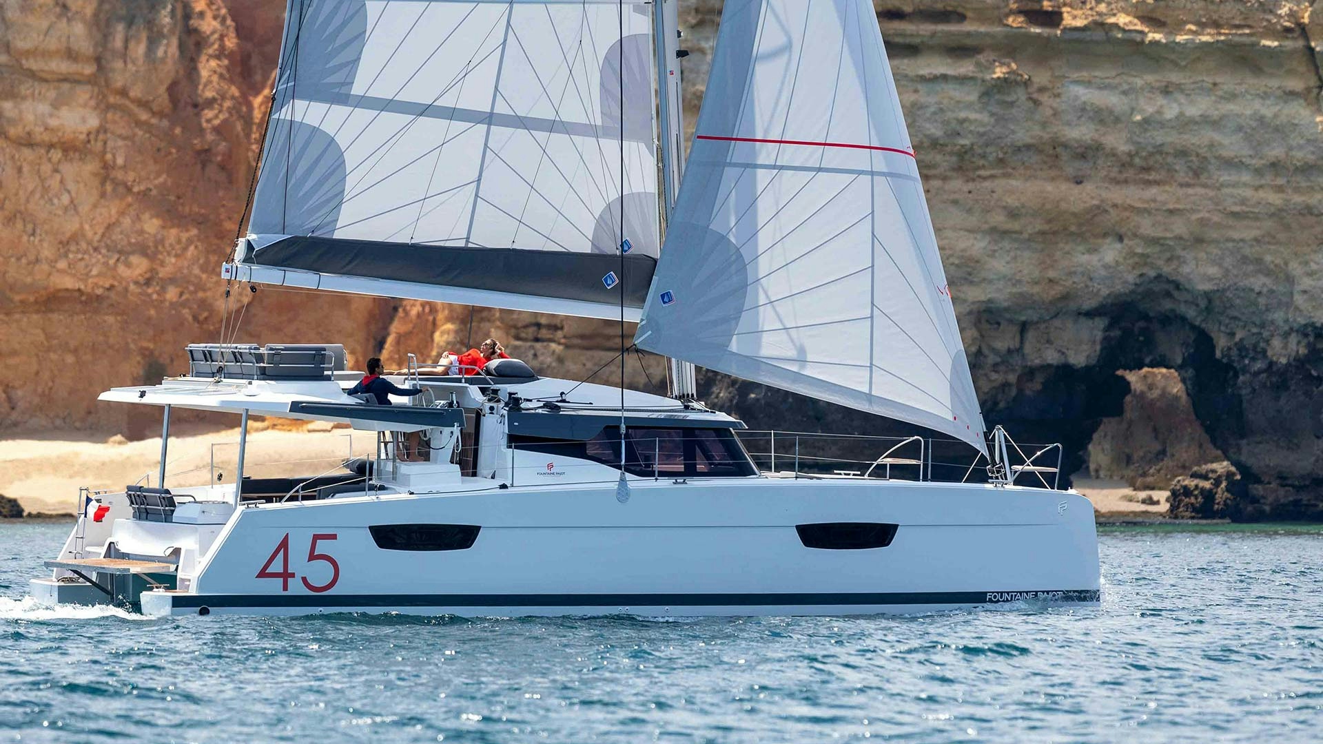 Elba 45 hybrid electric sailboat