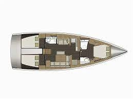 Floor plan image for yacht Dufour 460 - LOVE KNOT